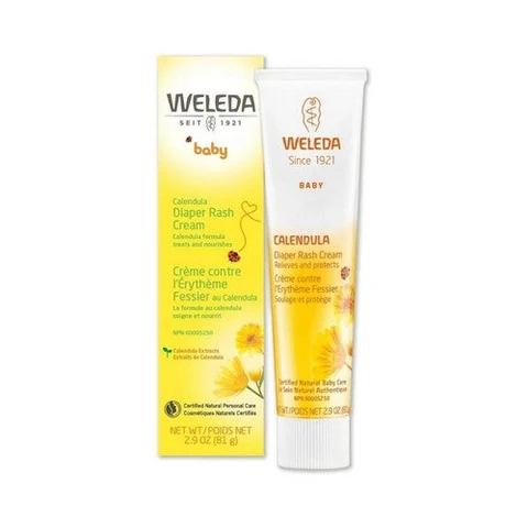 Weleda Baby Calendula Diaper Cream 2.9 Oz