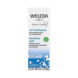 Weleda Salt Toothpaste Fluoride Free Peppermint 2.5 Oz