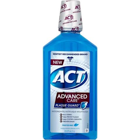 ACT Advance Care Fresh Mint Mouthwash 33.8 Oz