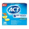 ACT Dry Mouth Lozenges Honey Lemon 36 Count