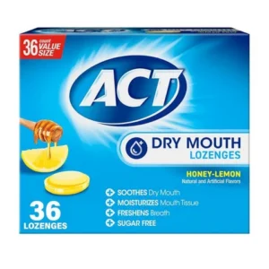 ACT Dry Mouth Lozenges Honey Lemon 36 Count