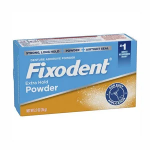 Fixodent Extra Hold Denture Adhesive Powder 2.7 Oz