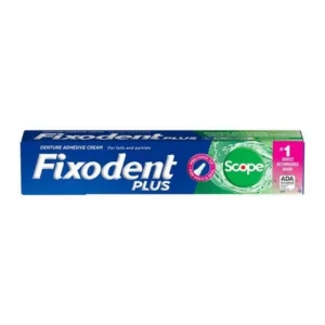 Fixodent Plus Scope Denture Adhesive Cream 2 Oz