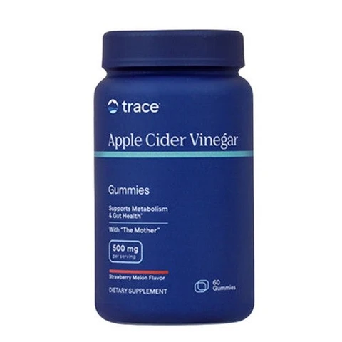Trace Minerals Apple Cider Vinegar Strawberry Melon Gummies 60 Count