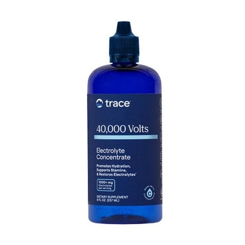 Trace Minerals 40,000 Volts Unflavored Electrolyte Mineral Supplement 8 oz
